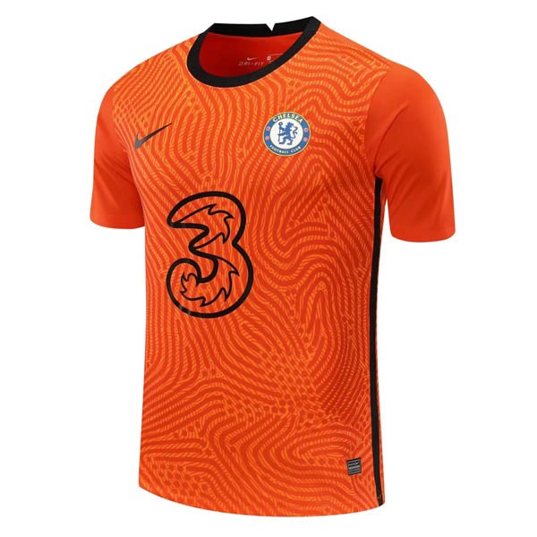 Tailandia Camiseta Chelsea Portero 2020-2021 Naranja
